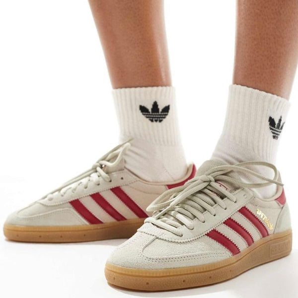 Sapatilhas Adidas Spezial - Bege vermelho